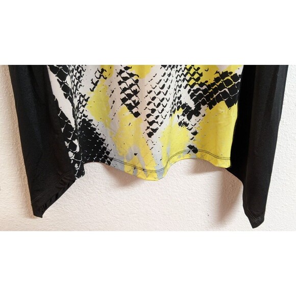 Women's JAMIE SADOCK 1/4 Zip Sleeveless Snakeskin Print Golf Dress M - Picture 7 of 14